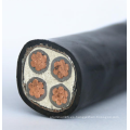 Cable de alimentación subterránea de PVC blindado de cobre de bajo voltaje
